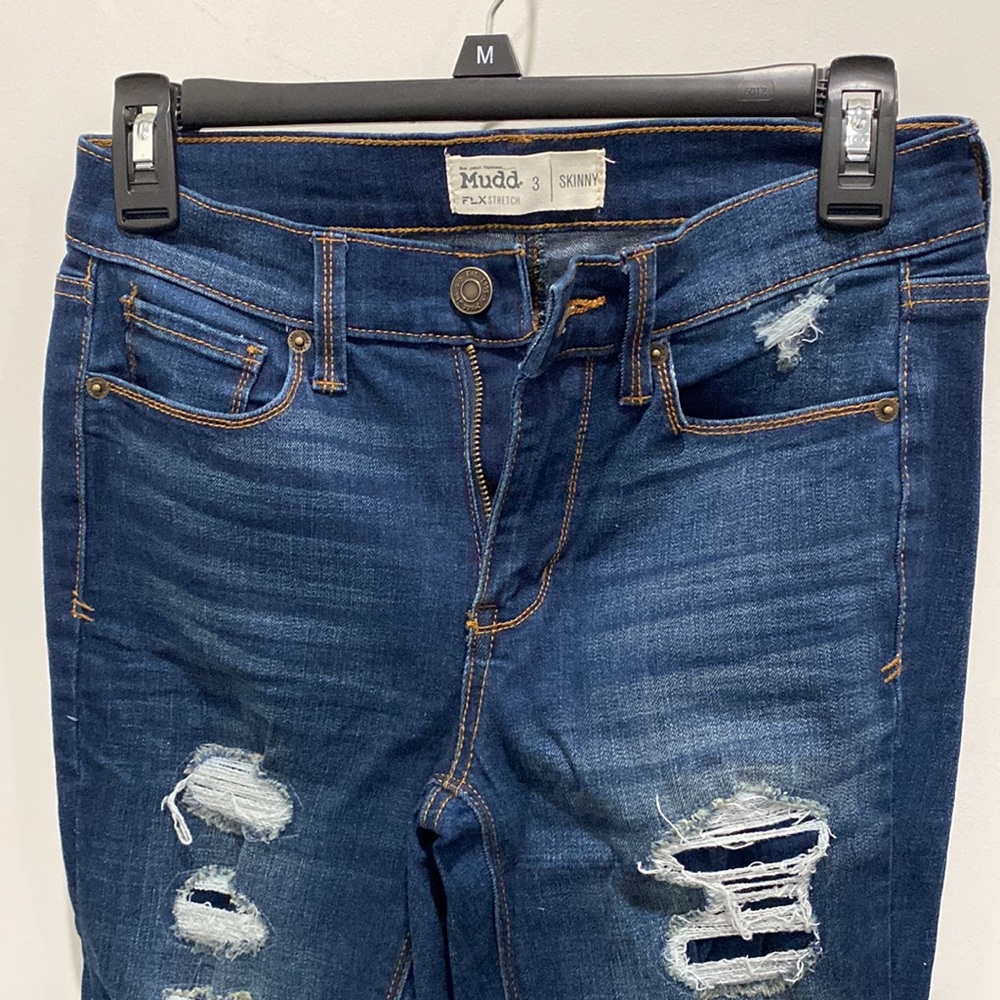 Mudd Skinny “Ripped” Jeans - Picture 2 of 5